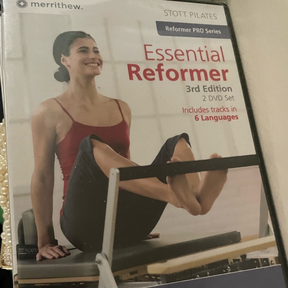 Stott Pilates Essential reformer 3rd Ed. DVD set. Brand new in sealed package.